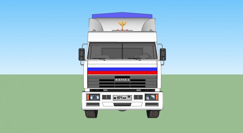 Kenworth k100 чертеж