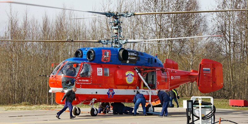 Пожарные вертолеты ra-31072