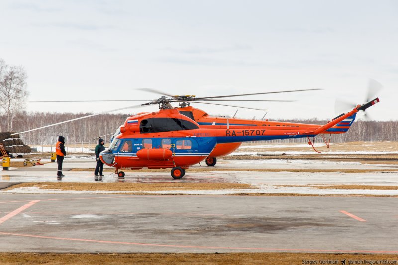 Вертолет ми-8 МЧС
