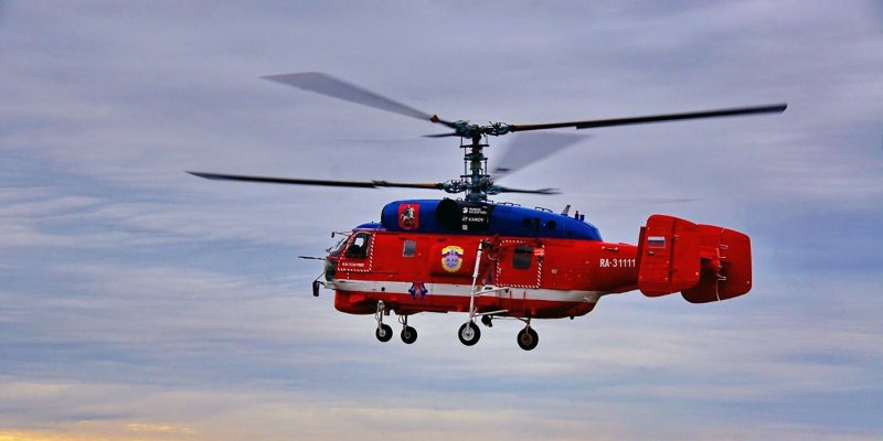 Санитарный вертолет ми-8амт