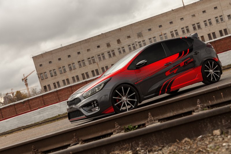 Обвес Kia Ceed gt