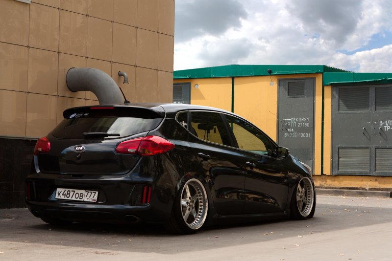 Kia Ceed gt stance