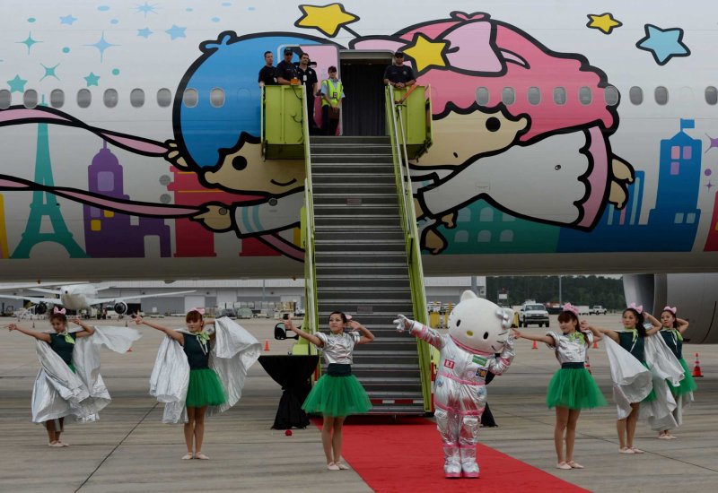 Eva Air hello Kitty