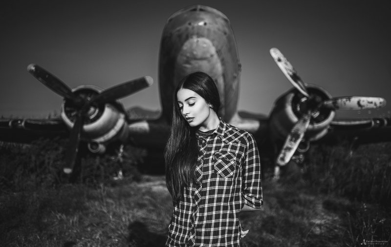 Фотосессия с самолетом