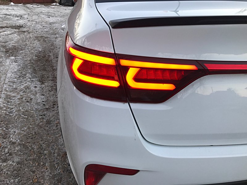 Фонари Kia Rio 4 2019 led