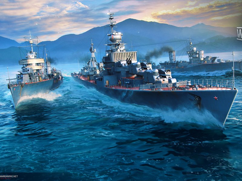 Эсминец Хабаровск в World of Warships