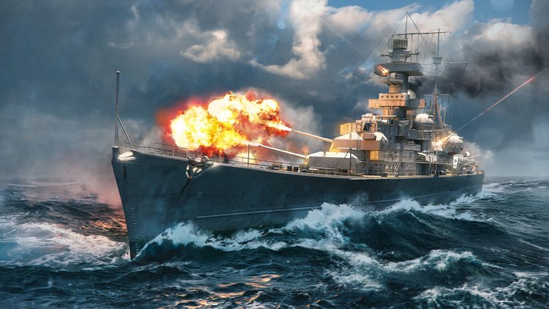 Крейсер Гинденбург World of Warships
