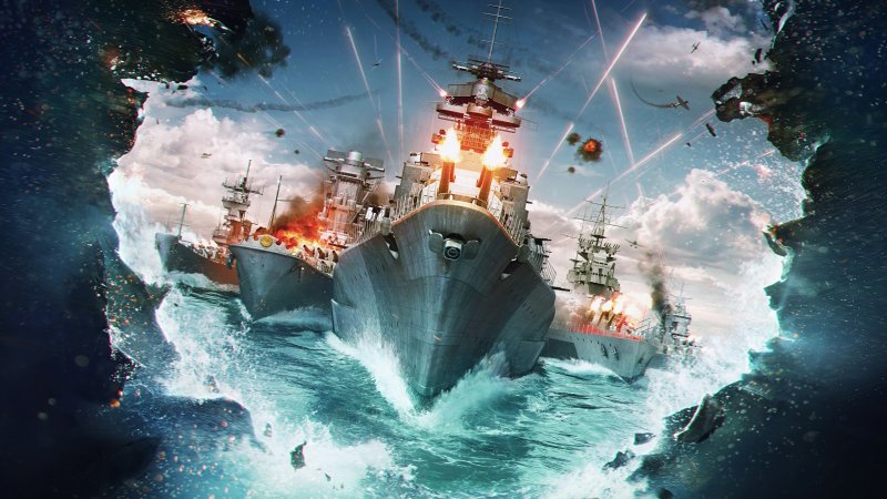 Корабли из World of Warships