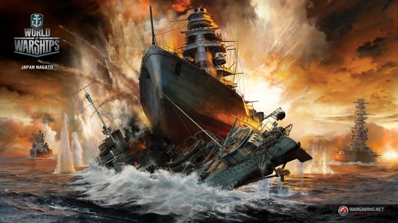 Линкор Нагато Battle of Warships