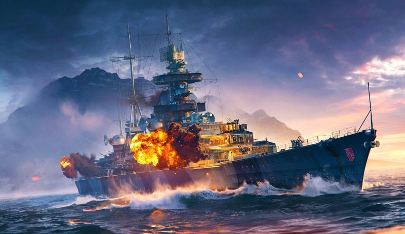Крейсер Белфаст World of Warships