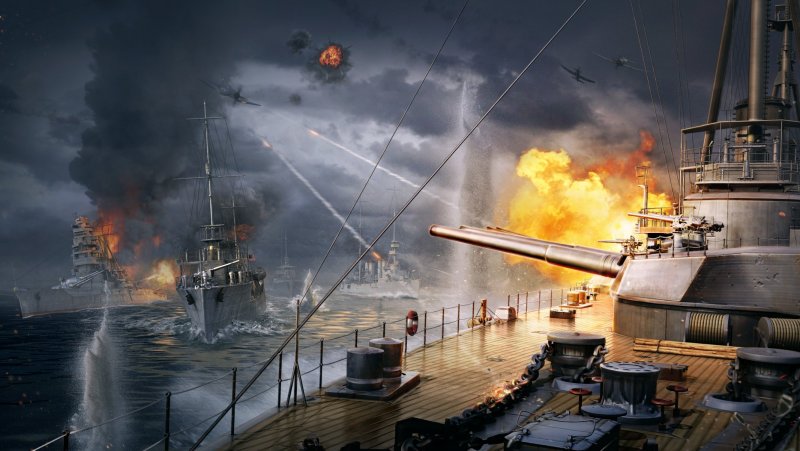 Морской бой World of Warships