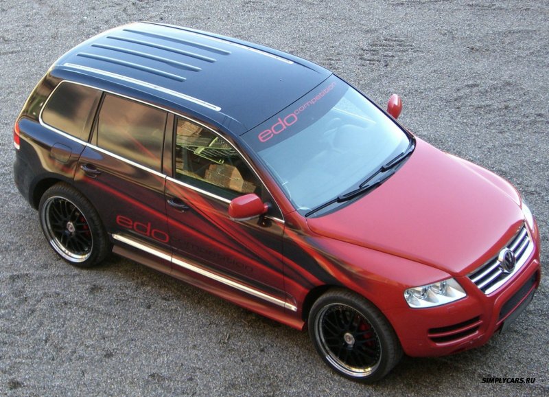 Volkswagen Touareg Red Tuning