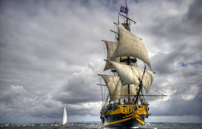 Фрегат HMS Serapis