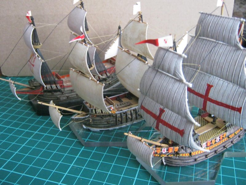 Сборный парусник "San Ildefonso" 1/70