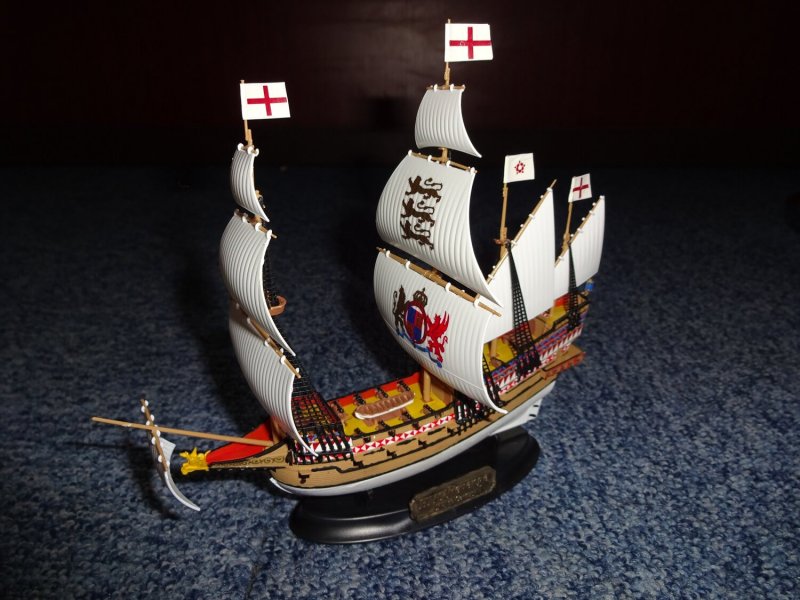 6502 Звезда 1/350 флагман непобедимой Армады Галеон "Сан-Мартин"