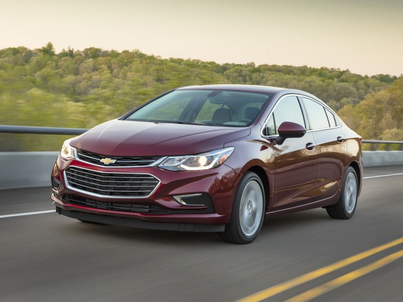 Chevrolet Cruze 2017 седан