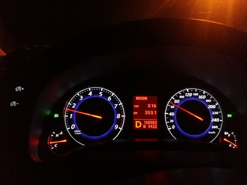 Led панель приборов Инфинити q70