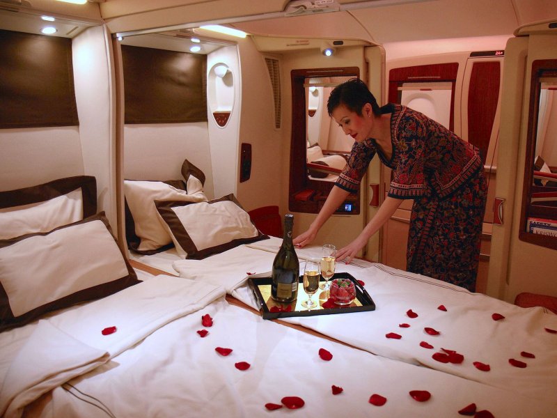 Singapore Airlines первый класс