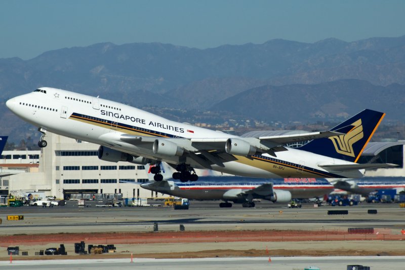 Boeing 747-400 Singapore Airlines