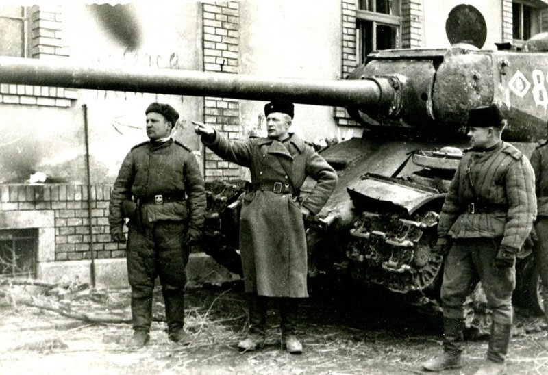 Танк ИС 2 ВОВ