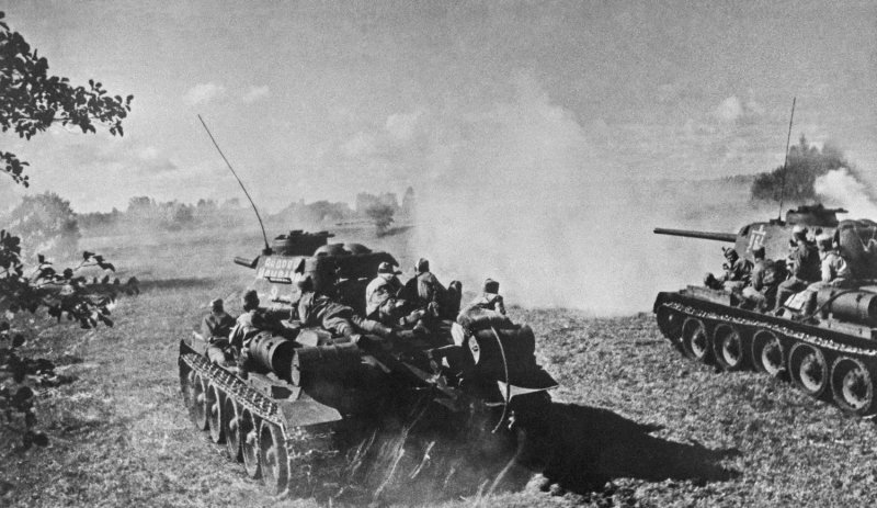 Т-34 85 Курская битва