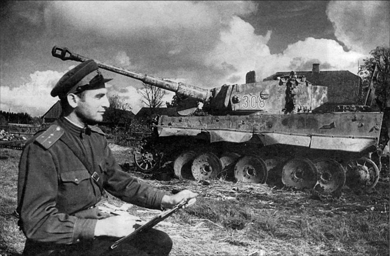 Танк тигр 1945