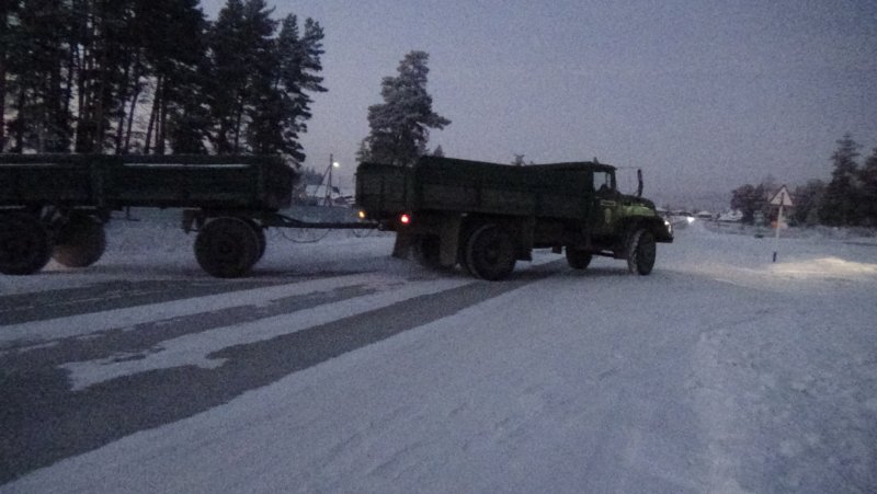 ЗИЛ 130 дизель с прицепом