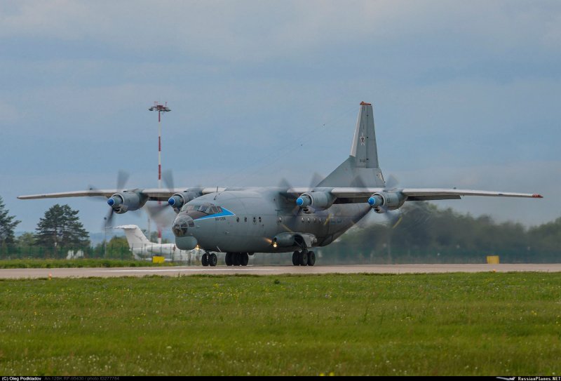 Окраска АН-12бк ВТА России