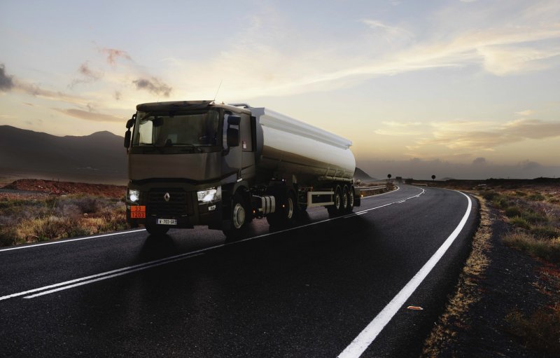 Renault range t цистерна