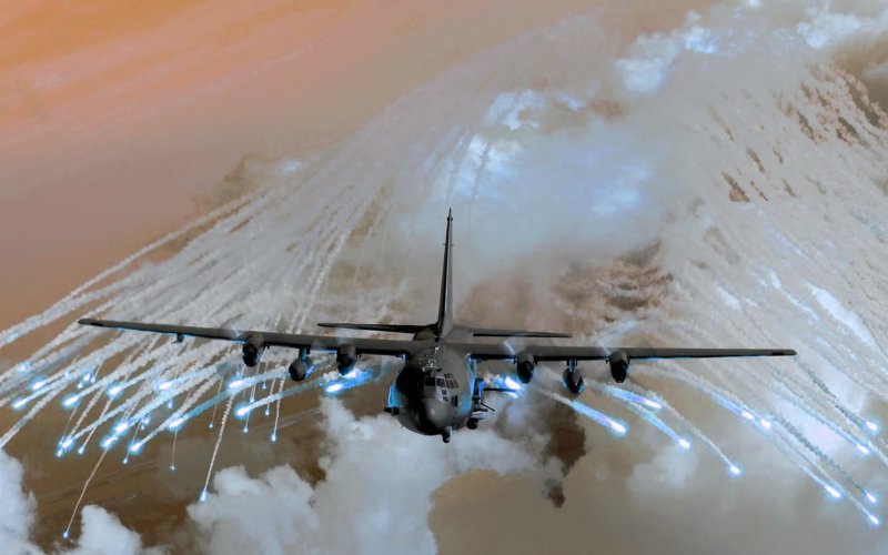 Самолёт огневой поддержки AC-130j Ghostrider