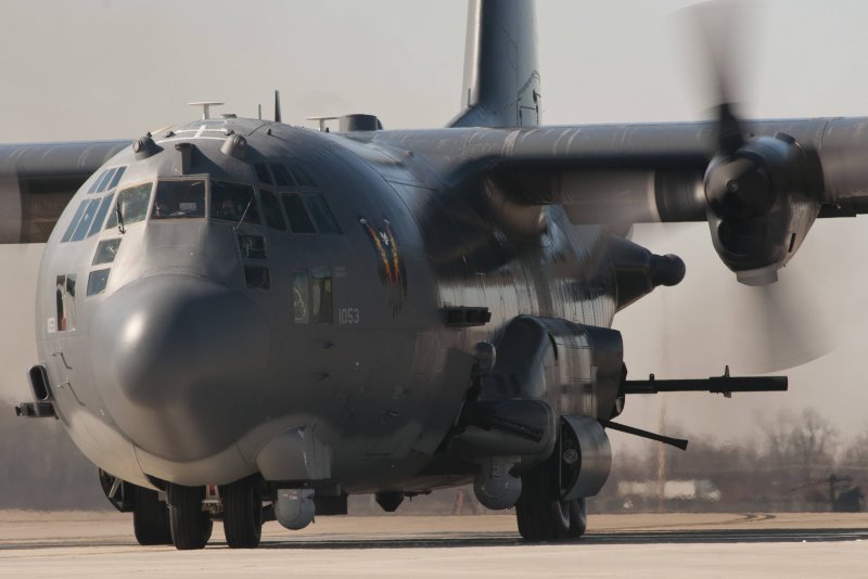 Lockheed AC-130 inside