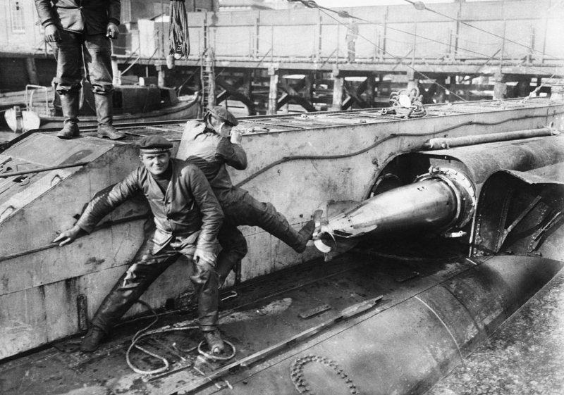 Немецкие подводники первой мировой войны