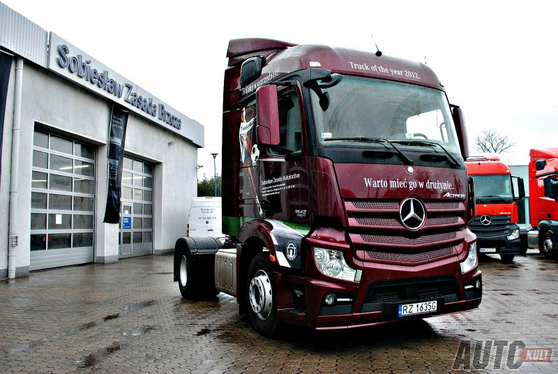 Mercedes-Benz Actros 1846 салон