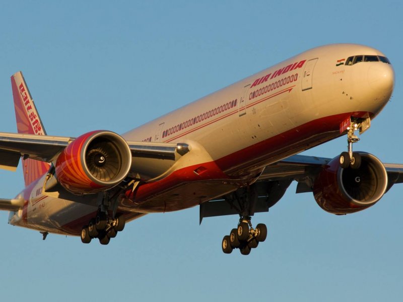 Самолёт авиакомпании Air India