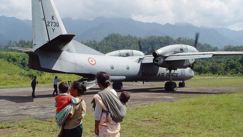 АН-32 самолет ВВС Индии