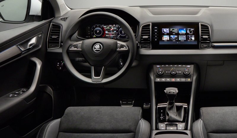 Škoda Karoq интерьер