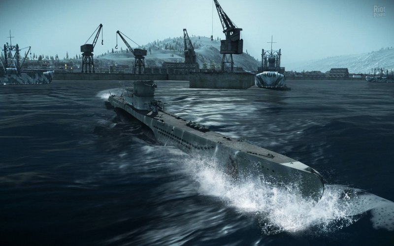 Silent Hunter 5 подводные лодки