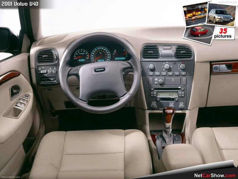Volvo s40 II Рестайлинг салон