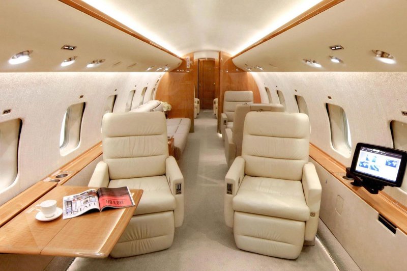 Bombardier Global Express XRS салон