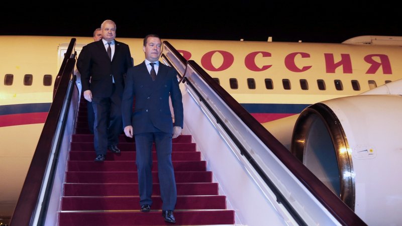 Дмитрий Медведев Волгоград