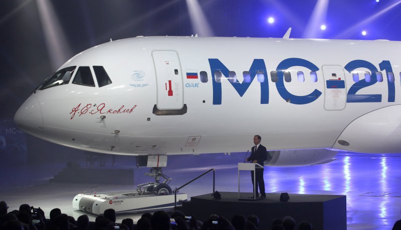 Новый пассажирский самолет России МС-21