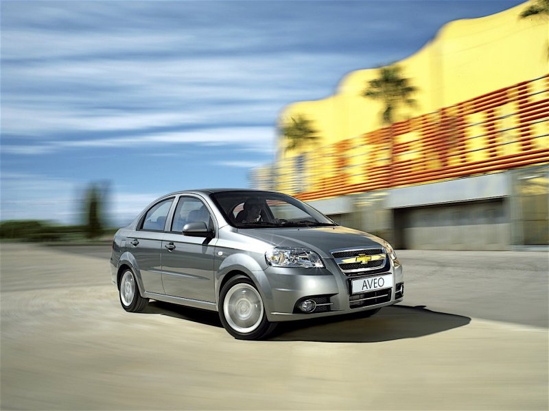 Chevrolet Aveo t250 седан