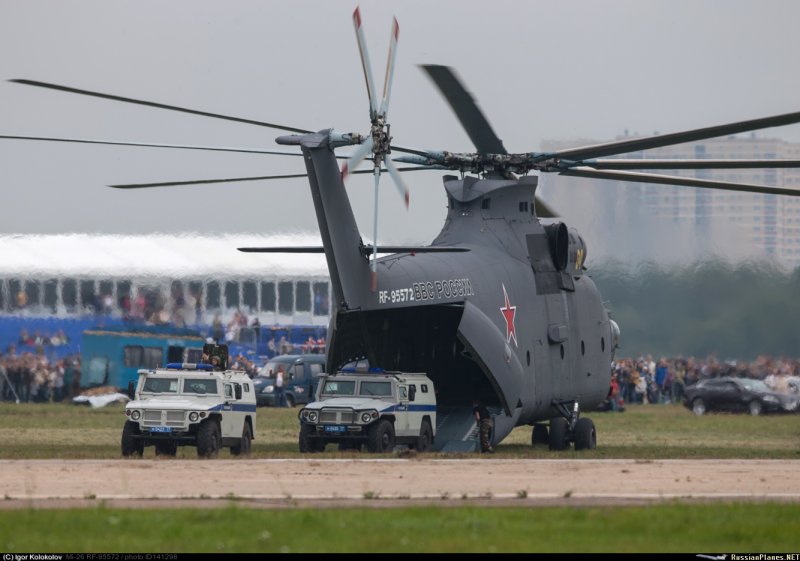 Транспортный вертолет ми-26т