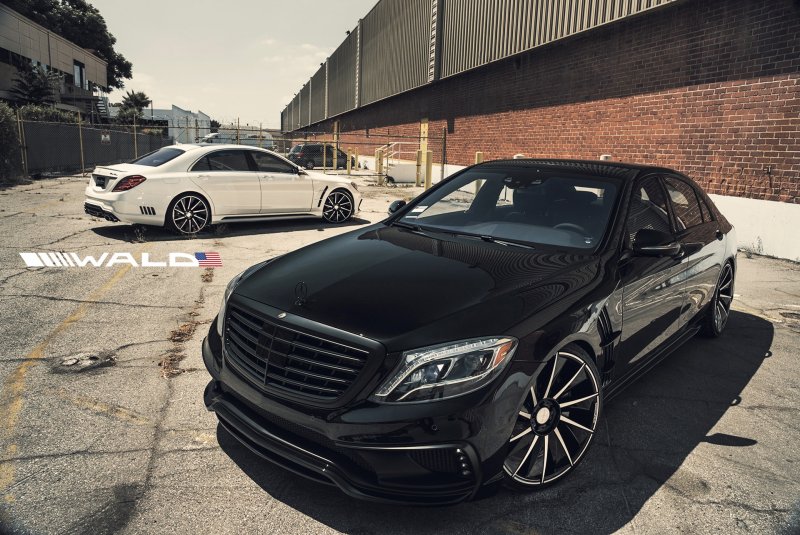 Мерседес w222 черный