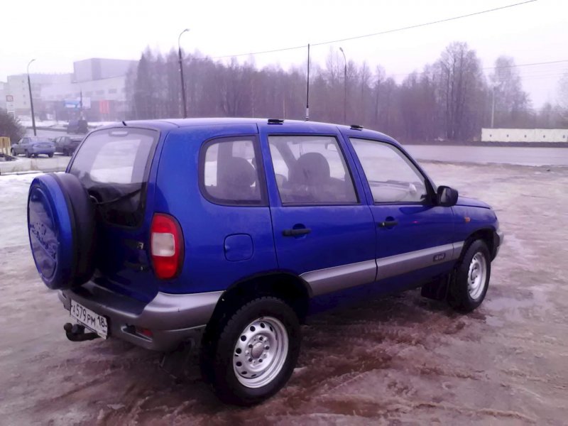 Шевроле Нива 2007 синий