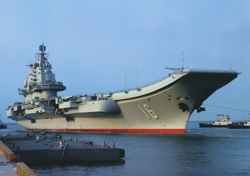 Китайский авианосец Ляонин