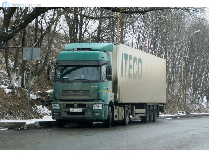 КАМАЗ ИТЕКО р389рк 152 регион