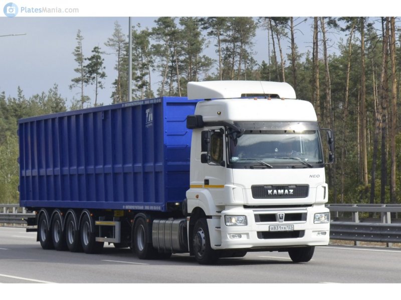 КАМАЗ 5490 С полуприцепом Iteco