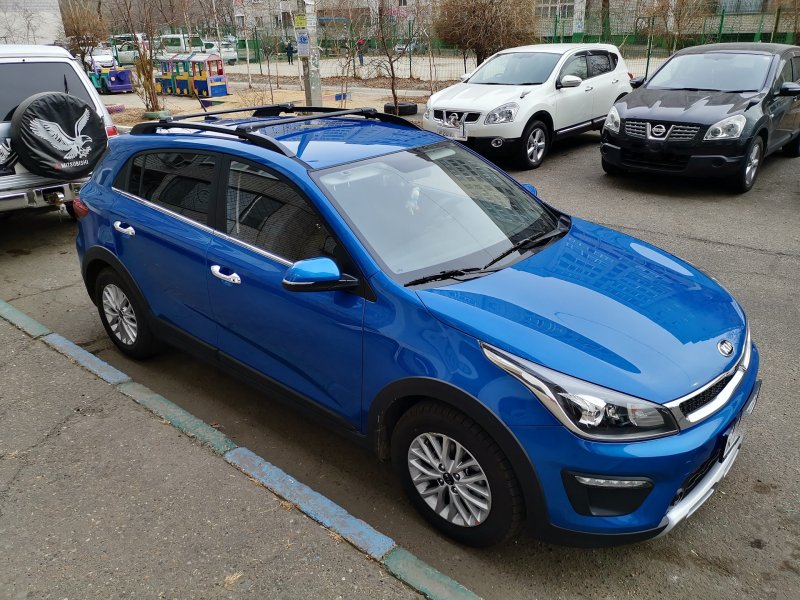 Kia Rio x-line 2019 красный