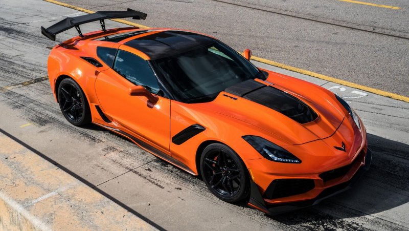 Corvette zr1 Black